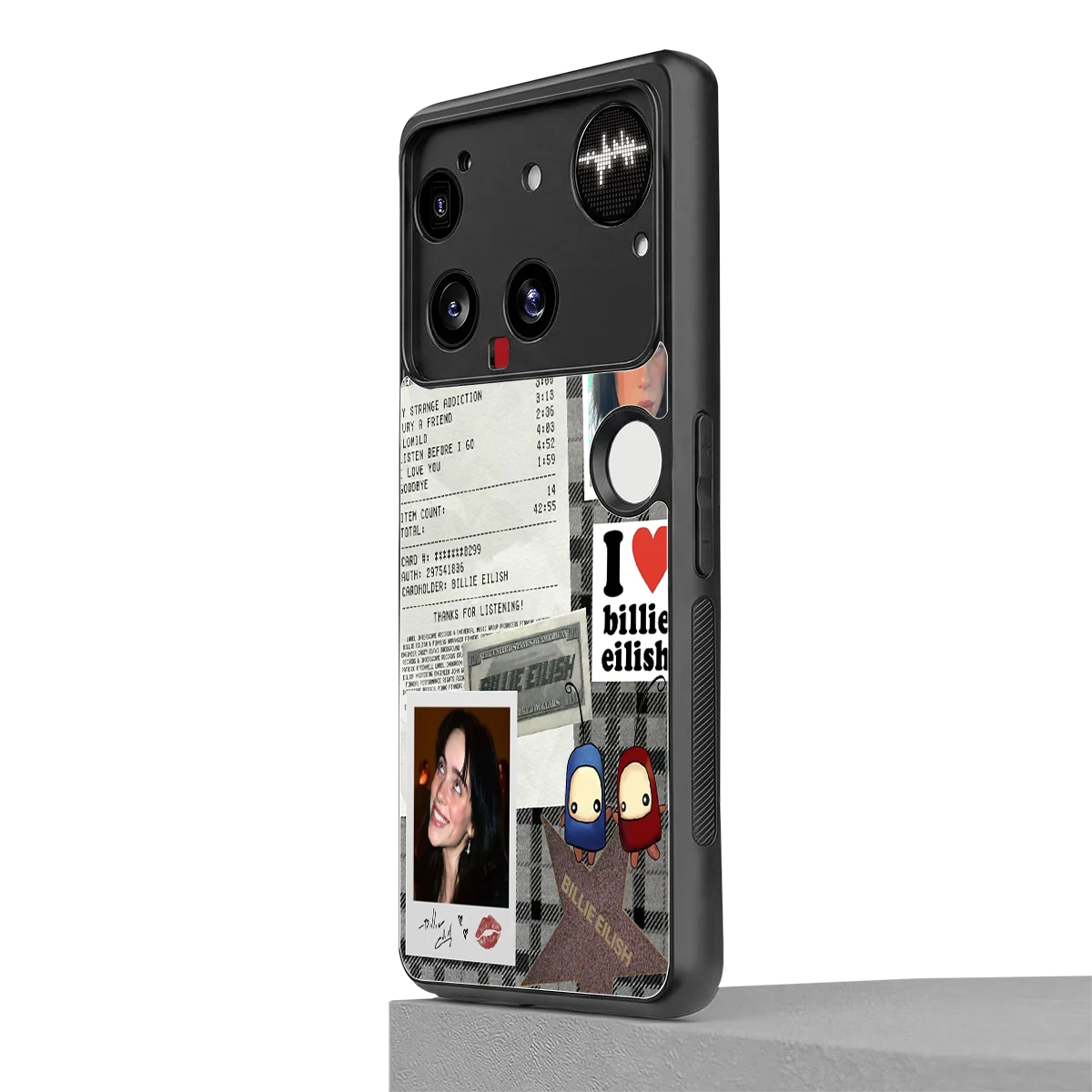 Billie Eilish nothing phone 3 mobile cover | shockproof glass phone case