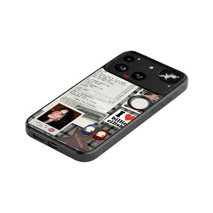 Billie Eilish stylish phone case for nothing phone 3 | glossy glass and slim fit