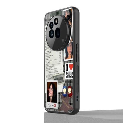 Billie Eilish nothing phone 3a pro mobile cover | shockproof glass phone case