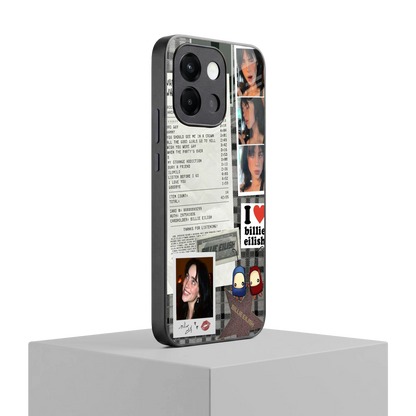 Billie Eilish oneplus 13s mobile cover | shockproof glass phone case
