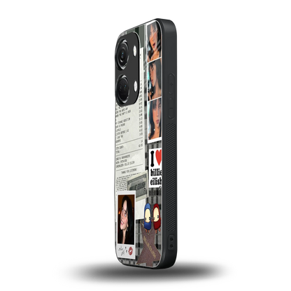 Billie Eilish oneplus nord 3 mobile cover | shockproof glass phone case