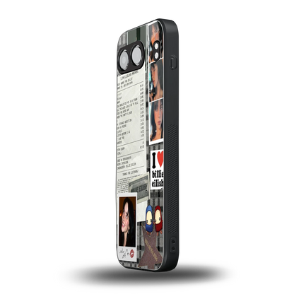 Billie Eilish oneplus nord 4 mobile cover | shockproof glass phone case