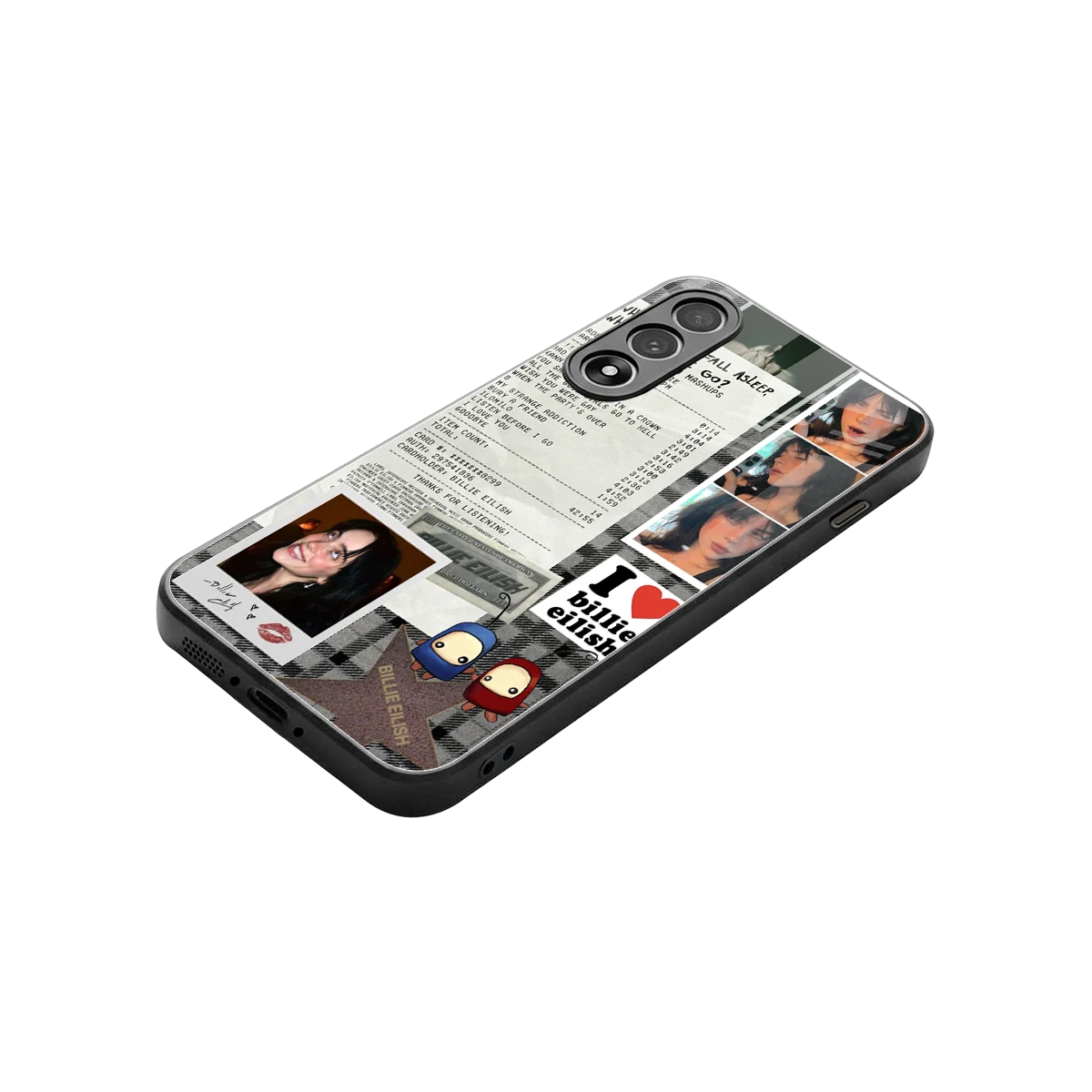 Billie Eilish stylish phone case for oneplus nord 5 | glossy glass and slim fit