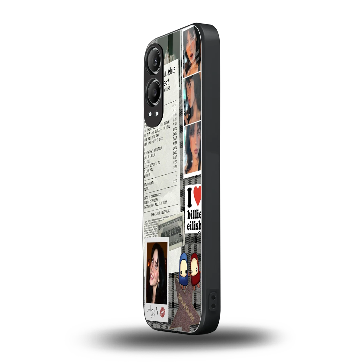Billie Eilish oneplus nord ce 4 lite mobile cover | shockproof glass phone case