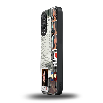 Billie Eilish oneplus nord ce 4 lite mobile cover | shockproof glass phone case