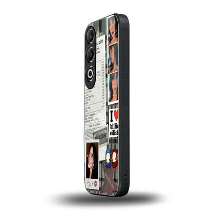 Billie Eilish oneplus nord ce 4 mobile cover | shockproof glass phone case