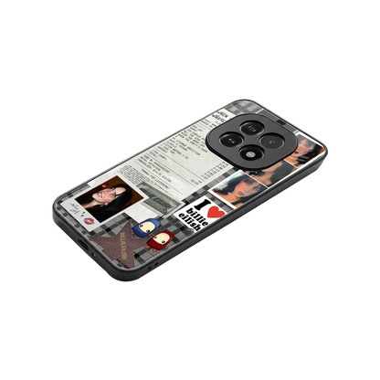 Billie Eilish stylish phone case for oppo f29 5g | glossy glass and slim fit