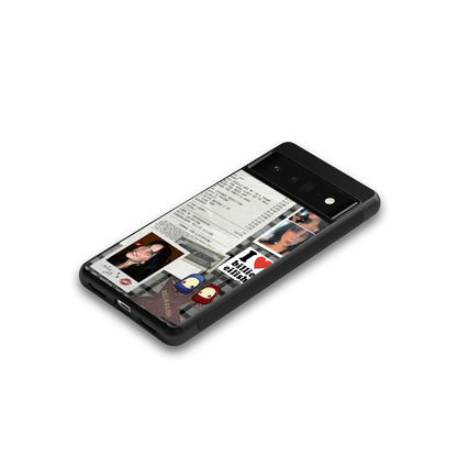 Billie Eilish google pixel 6 pro mobile cover | shockproof glass phone case