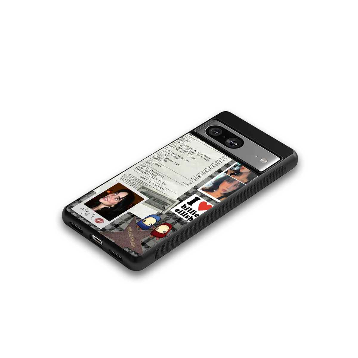 Billie Eilish google pixel 8 mobile cover | shockproof glass phone case