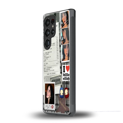 Billie Eilish samsung galaxy s26 ultra mobile cover | shockproof glass phone case