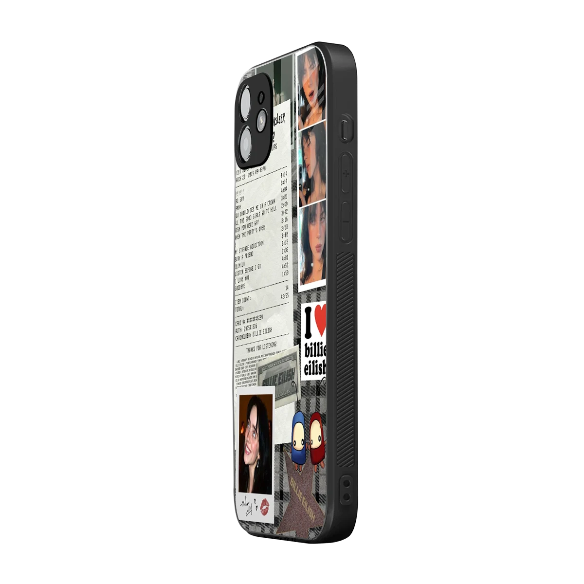 Billie Eilish iphone 11 mobile cover | shockproof glass phone case