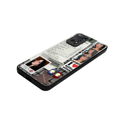 Billie Eilish stylish phone case for redmi note 11 pro | glossy glass and slim fit