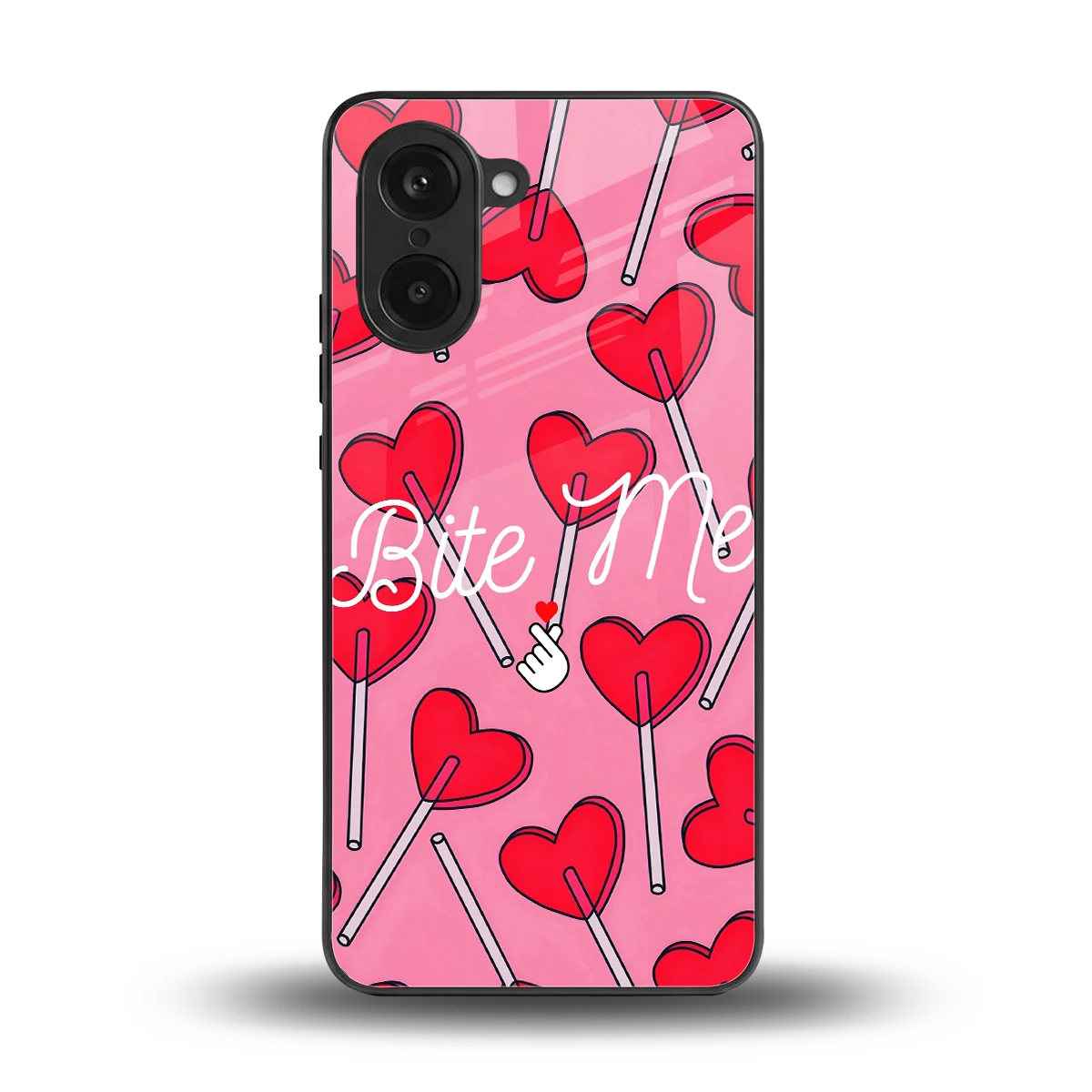 Bite Me back phone cover | glass case for oneplus nord ce5 5g