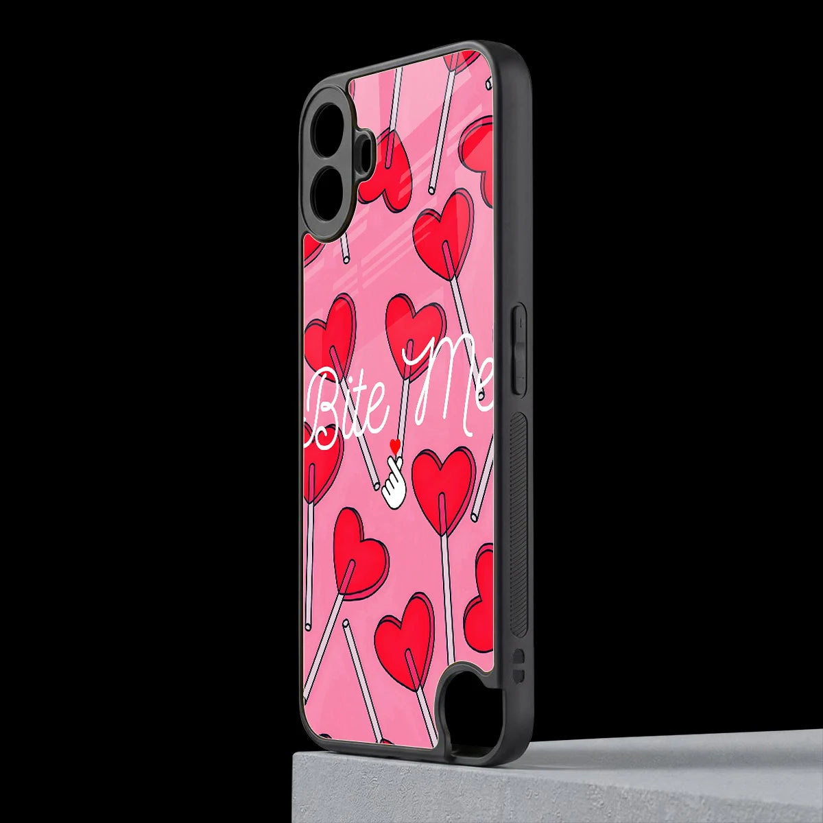 Bite Me cmf nothing phone 1 mobile cover | shockproof glass phone case