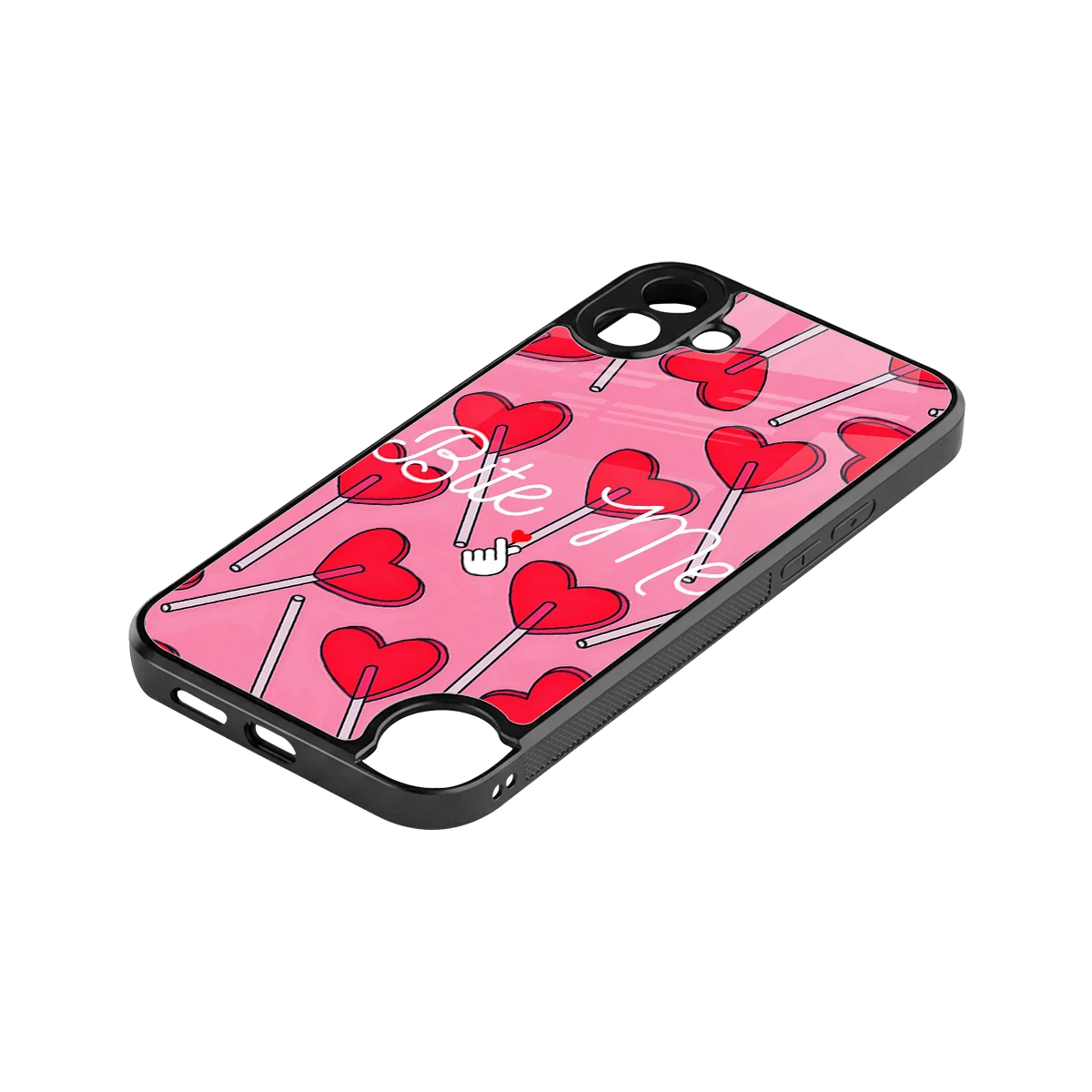 Bite Me stylish phone case for cmf nothing phone 1 | glossy glass and slim fit