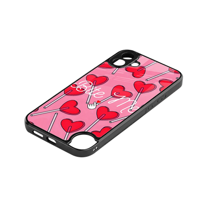 Bite Me stylish phone case for cmf nothing phone 1 | glossy glass and slim fit