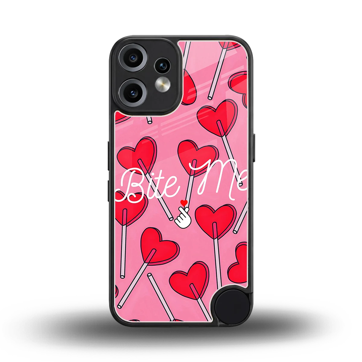 Bite Me back phone cover | glass case for cmf nothing phone 2 pro