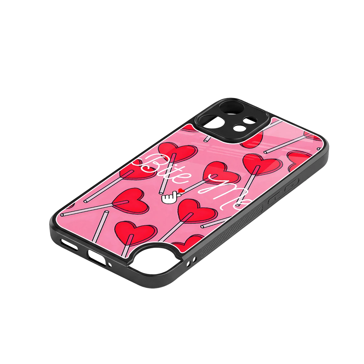 Bite Me stylish phone case for cmf nothing phone 2 pro | glossy glass and slim fit