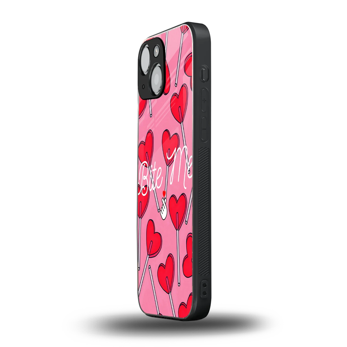 Bite Me iphone 12 mini mobile cover | shockproof glass phone case