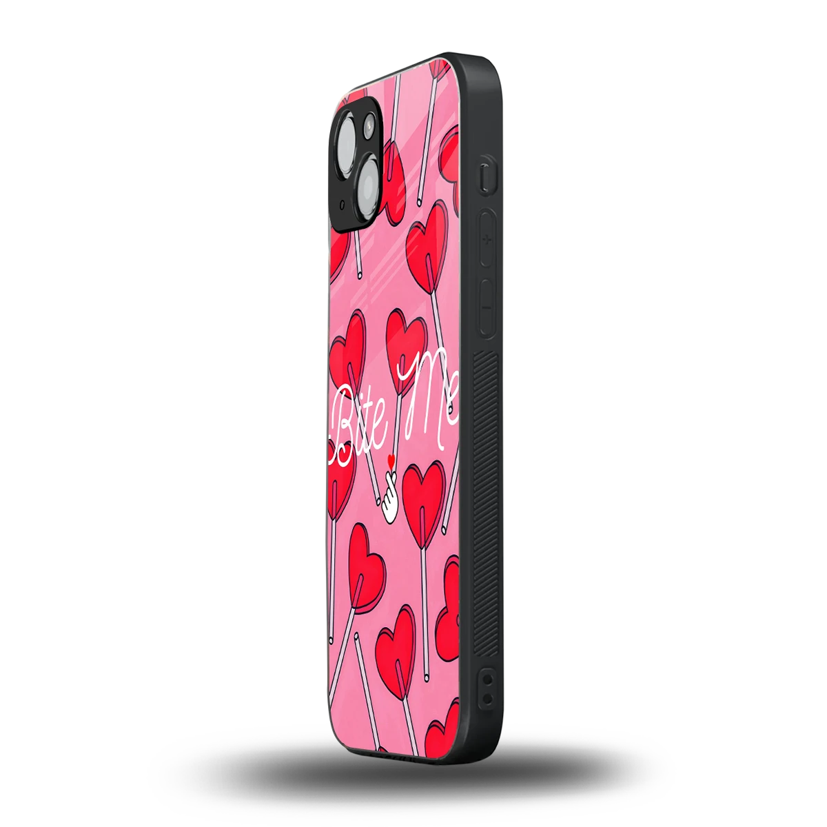 Bite Me iphone 14 plus mobile cover | shockproof glass phone case