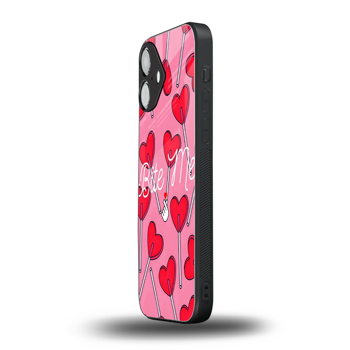 Bite Me iPhone 16 mobile cover | shockproof glass phone case