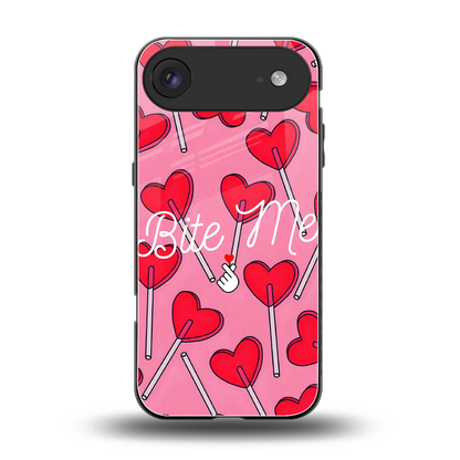 Bite Me back phone cover | glass case for iphone air