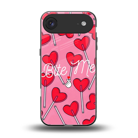Bite Me back phone cover | glass case for iphone air