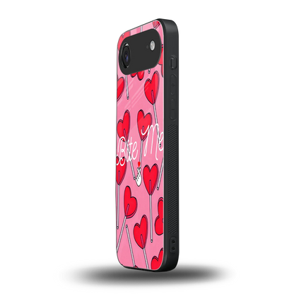 Bite Me iphone air mobile cover | shockproof glass phone case