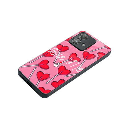 Bite Me stylish phone case for motorola edge 40 neo 5g | glossy glass and slim fit