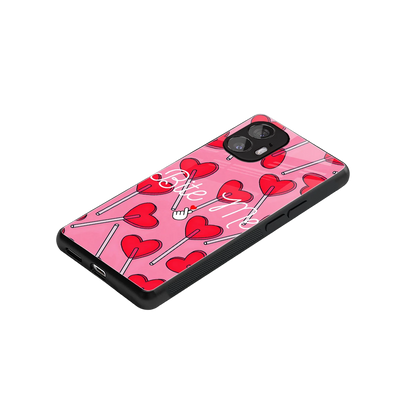 Bite Me stylish phone case for nothing phone 2 | glossy glass and slim fit