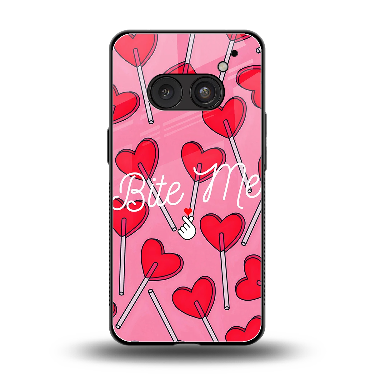 Bite Me back phone cover | glass case for nothing phone 2a