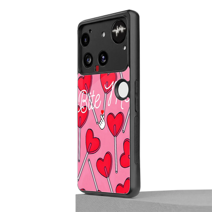 Bite Me nothing phone 3 mobile cover | shockproof glass phone case