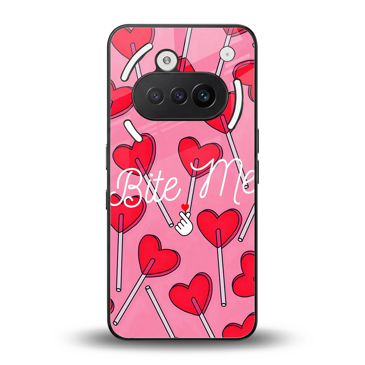 Bite Me back phone cover | glass case for nothing phone 3a