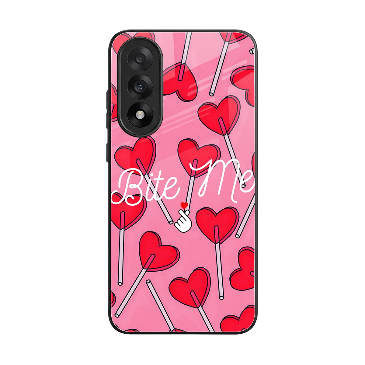 Bite Me back phone cover | glass case for oneplus nord 5
