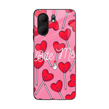 Bite Me back phone cover | glass case for oppo a5x 5g