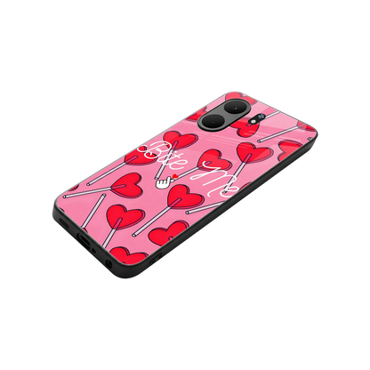 Bite Me stylish phone case for oppo a5x 5g | glossy glass and slim fit