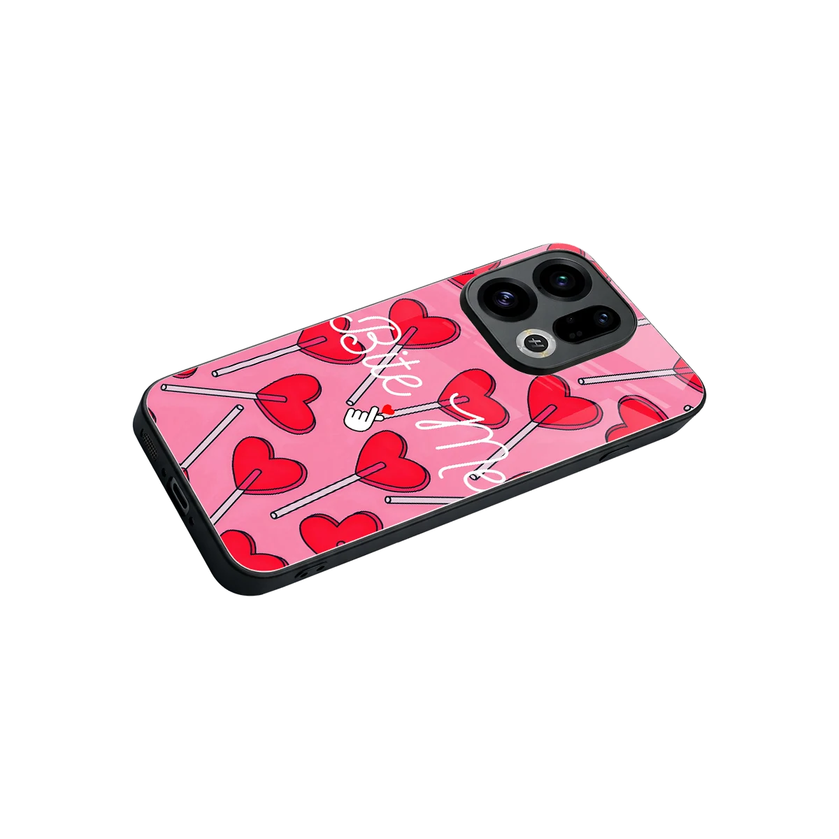 Bite Me stylish phone case for oppo find x9 | glossy glass and slim fit