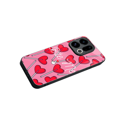 Bite Me stylish phone case for oppo find x9 | glossy glass and slim fit