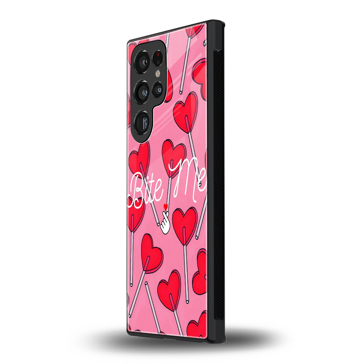 Bite Me samsung galaxy s23 ultra mobile cover | shockproof glass phone case