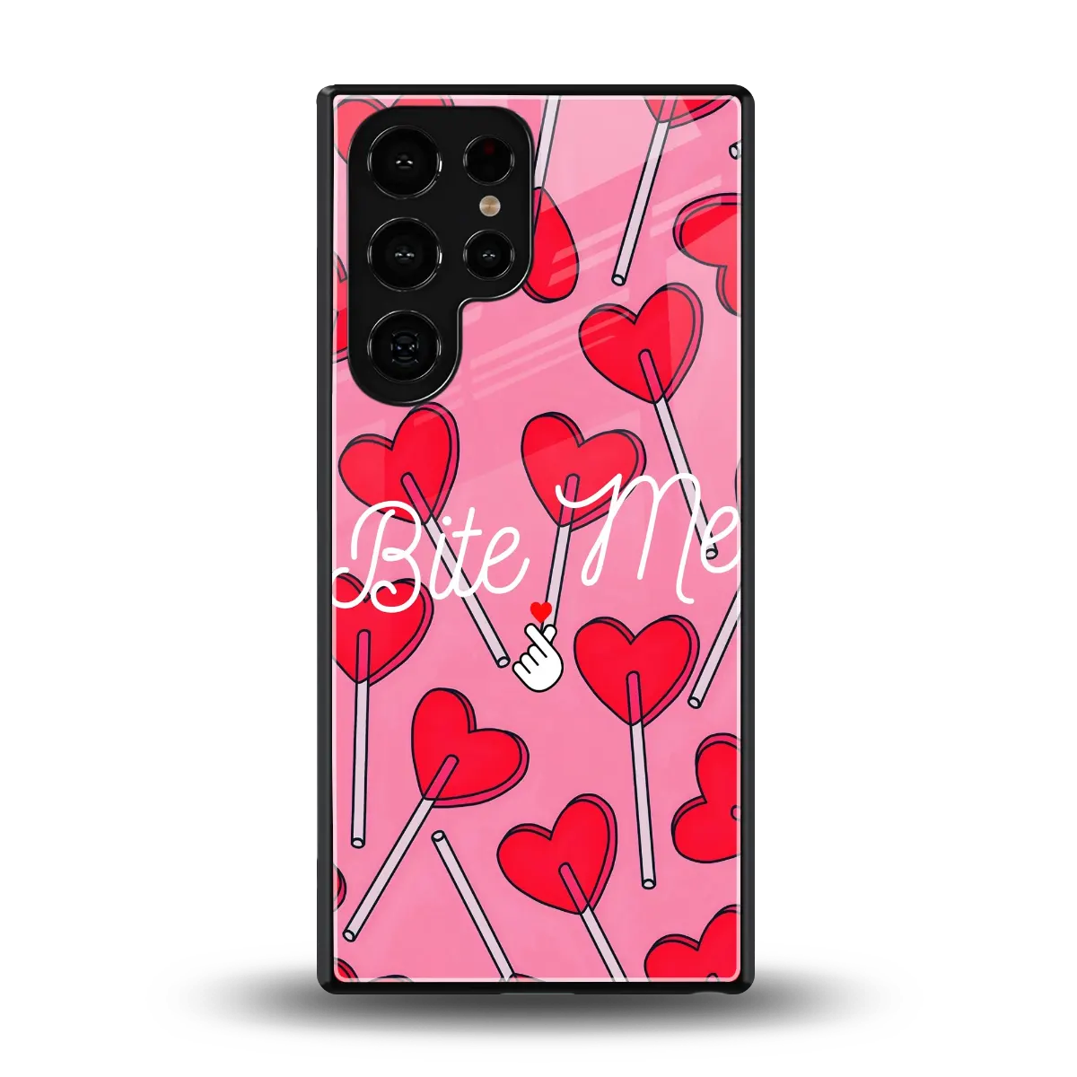 Bite Me back phone cover | glass case for samsung galaxy s26 ultra