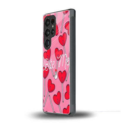 Bite Me samsung galaxy s26 ultra mobile cover | shockproof glass phone case