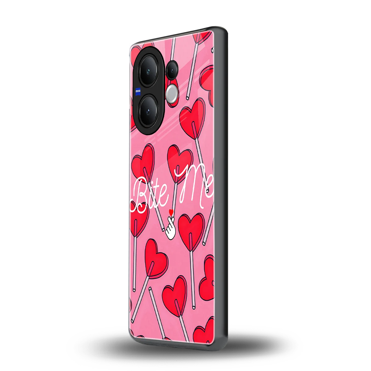 Bite Me vivo v60 mobile cover | shockproof glass phone case