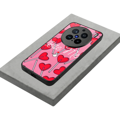 Bite Me stylish phone case for vivo x200 pro | glossy glass and slim fit