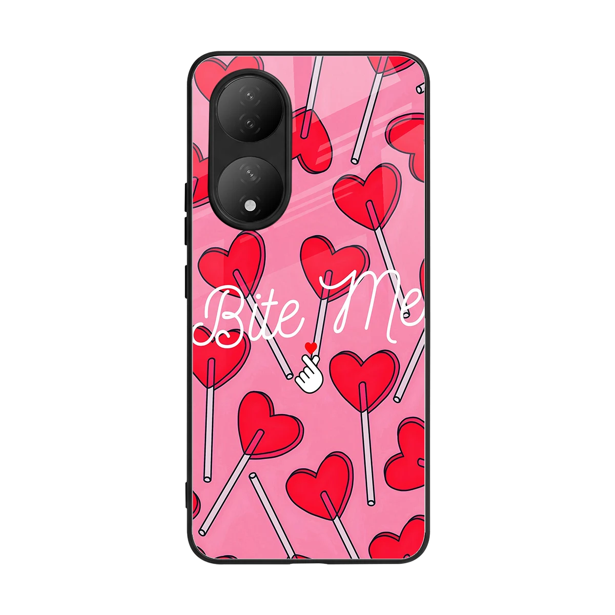 Bite Me back phone cover | glass case for Vivo-y100