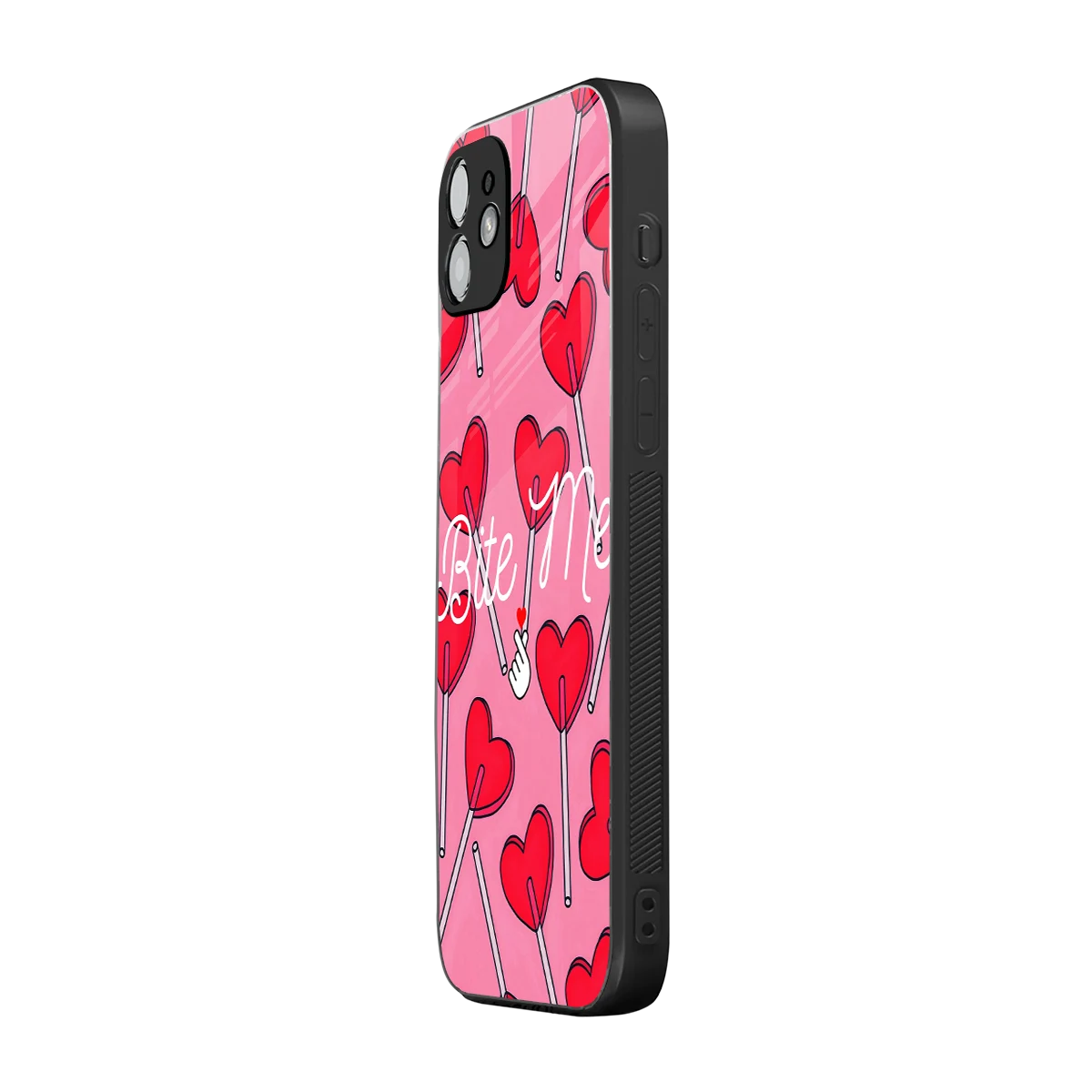 Bite Me iphone 12 mobile cover | shockproof glass phone case