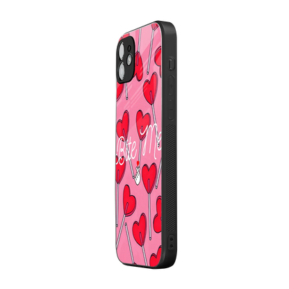 Bite Me iphone 12 mobile cover | shockproof glass phone case