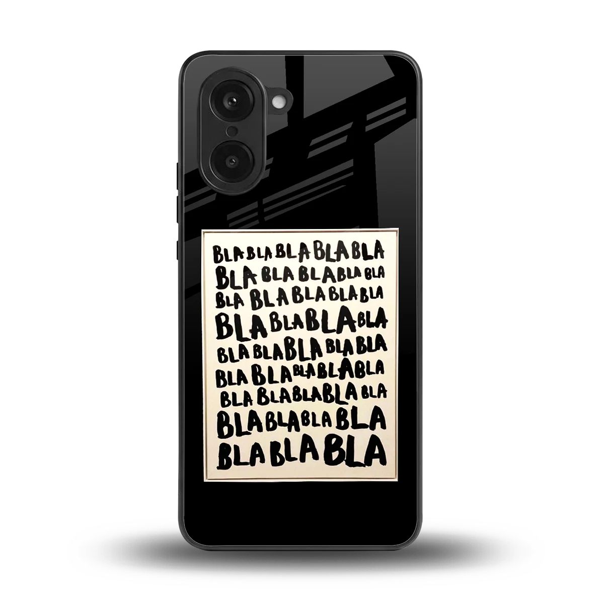 Bla Bla back phone cover | glass case for oneplus nord ce5 5g