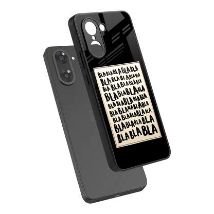 Bla Bla sleek oneplus nord ce5 5g cover with tempered glass back and TPU edges