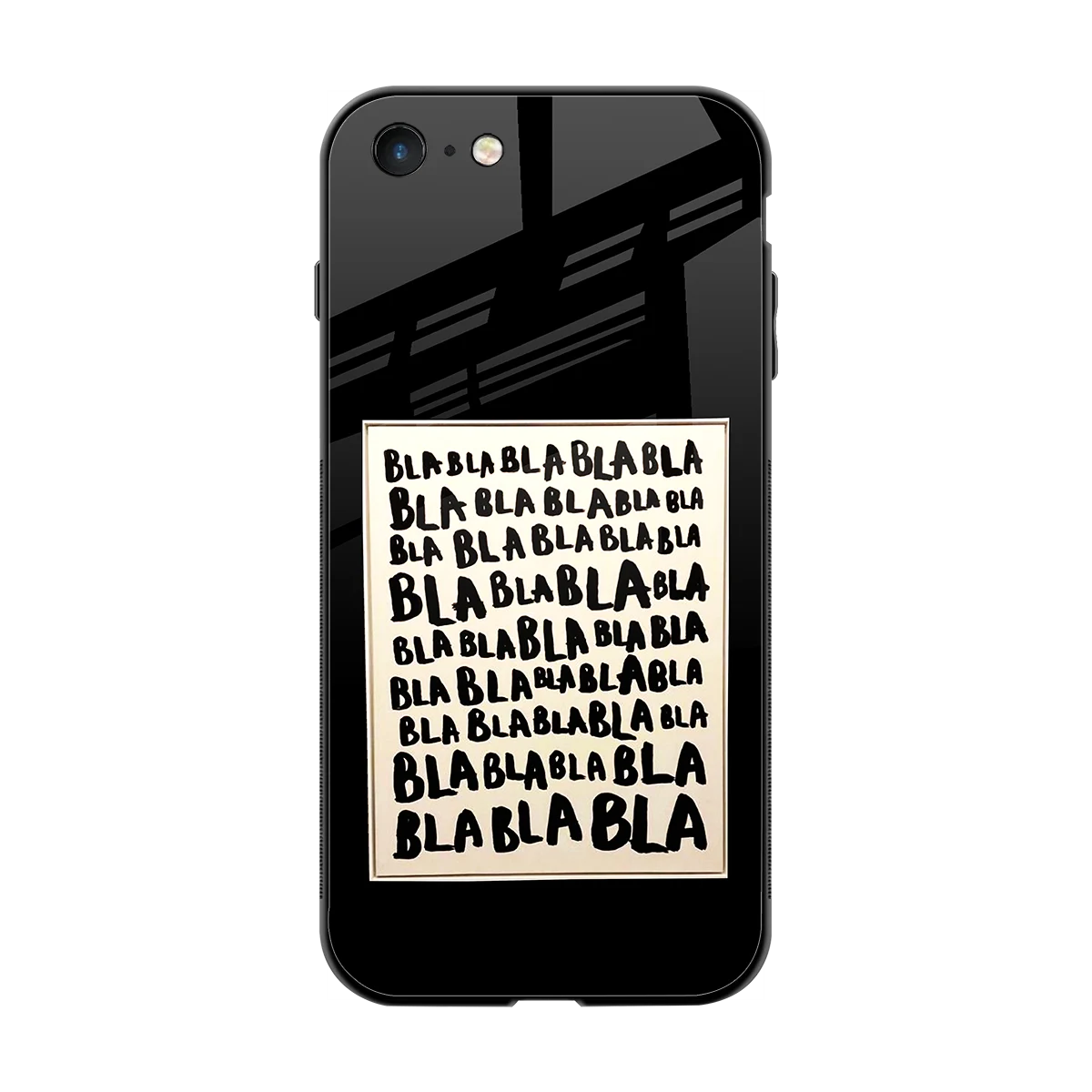 Bla Bla back phone cover | glass case for iphone 7