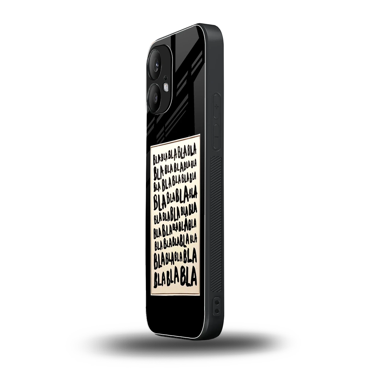 Bla Bla nothing phone 2 mobile cover | shockproof glass phone case